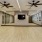 Large fitness center with cardio and weight lifting equipment.